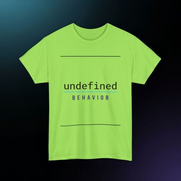 5534912929557398784_v2_2048_custom.jpeg Undefined Behavior Programmer T‑Shirt